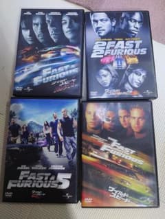 ワイルド・スピード DVD 4枚セットのサムネイル