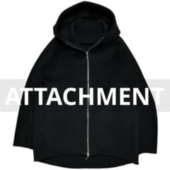 定価8.3万 ATTACHMENT ダブルフェイスビーバーフードハーフコート 1