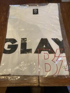 B'z GLAY ロゴプリント Tシャツ Lサイズ ホワイトのサムネイル