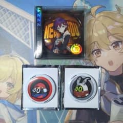 ゼンレスゾーンゼロ　リン　レバーボンプ　ガチャコ　缶バッジ　3点セットのサムネイル