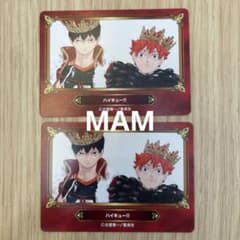 ジャンプフェア 特典 カード ハイキュー 日向翔陽 影山飛雄 - メルカリ