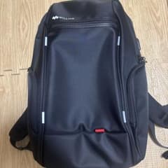 WILLING ビジネスリュック 大容量 USB充電ポート付き 防水 美品 黒のサムネイル