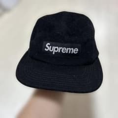 Thumbnail of Supreme 黒 キャップ ウール風