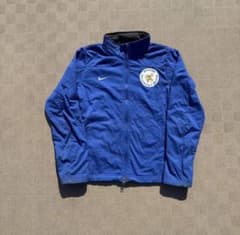 00s NIKE ダブルジップ トラックジャケット 青 y2karchiveのサムネイル