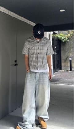 ZARA バギー　デニムのサムネイル