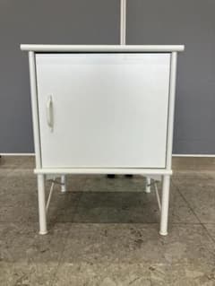 IKEA サイドテーブル MUSKEN ホワイト IKEA サイドテーブル MUSKEN ホワイト - メルカリ