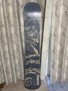 激レア！秘密結社極道神風蹴ヤクザカミカゼキック　スノーボード板　当時物雷神モデル 激レア！秘密結社極道神風蹴ヤクザカミカゼキック スノーボード板 当時