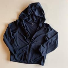 ユニクロ UNIQLO エアリズム パーカー ネイビー 濃紺 サイズ120のサムネイル
