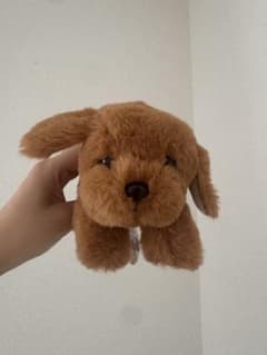 茶色の犬のぬいぐるみのサムネイル