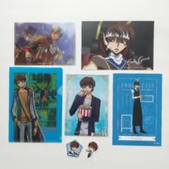 コードギアス 枢木スザク クリアカード ポストカード ミニクリアファイルのサムネイル