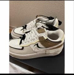 新品未使用　Nike Air Force 1 ホワイト/ベージュのサムネイル
