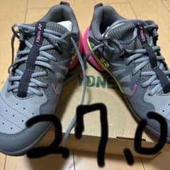 27.0㎝　サブアクシアワイド　新品未使用　YONEX　バドミントン　シューズ 一度着用］ヨネックス サブアクシアGT ワイド 27.0 バドミントン