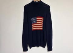 vintage 80s Polo Country 星条旗 コットンニット USA
