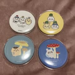 ちいかわの森缶バッジinカプセル　４点セットのサムネイル