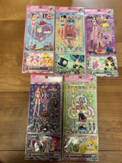 アイカツ コーデコレクションシール 5枚セット カード付きのサムネイル