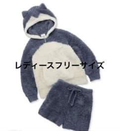 【ポケモン】(gelato pique)カビゴンパーカ&ショートパンツセットのサムネイル