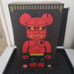 超激レア※BE@RBRICK 400% 赤鬼忍 - メルカリ