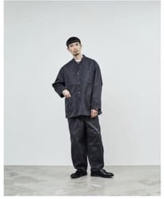 スヴィンコットンヘリンボーンパラシュートパンツ　サイズFREEのサムネイル