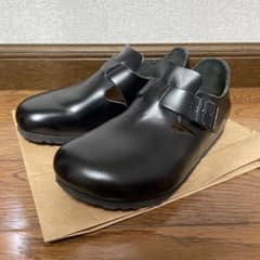 ビルケンシュトック ロンドン 38 24.5cm ブラック レザーのサムネイル