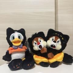 ドナルド チップデール ハロウィン ぬいぐるみ キーホルダー2025のサムネイル