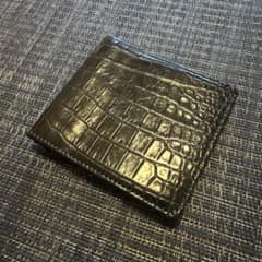 Three2Four クロコダイル／ポロサス　本物　ケース Three2Four クロコダイル／ポロサス 本物 札入れ - メルカリ