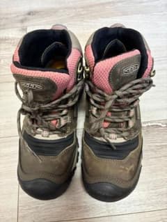 KEEN 登山靴 ブラウン/ピンク レディース 24.5のサムネイル