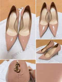 Jimmy Choo ベージュ ポインテッドトゥ ハイヒール 38 Jimmy Choo ベージュ ポインテッドトゥ ハイヒール 38 - メルカリ