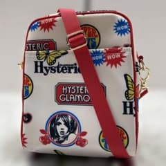 未使用級 ヒステリックグラマー ショルダーバッグ 総柄 ヒスガール ナイロン 未使用級 ヒステリックグラマー ショルダーバッグ 総柄 ヒスガール