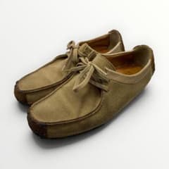 クラークス✨️Wallabees ワラビー スエード ナタリー ベージュ - メルカリ