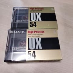 SONY カセットテープ UX 54 2本セット 未使用 - メルカリ
