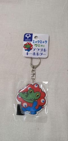 大阪大学 ミャクミャク ワニ博士 アクリルキーホルダーのサムネイル