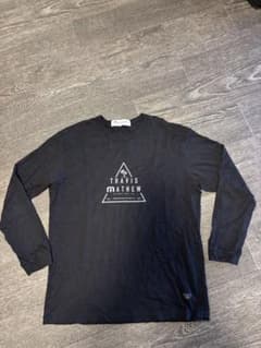 TRAVIS MATHEW ブラック ロゴ 長袖Tシャツのサムネイル
