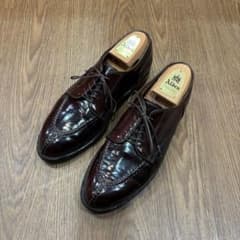 テ*ム様 Alden ボルドー　8E Uチップ　モカ縫い　コードバン　ハワイ購入 Alden ボルドー 8E Uチップ モカ縫い コードバン ハワイ購入品 - メルカリ