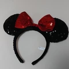 ディズニー　ミニー　カチューシャ　スパンコールのサムネイル