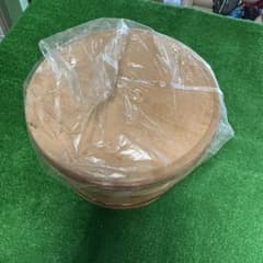 木製 寿司桶 蓋付き　木製おひつ 銅タガ 蓋付き ご飯保存 寿司桶 和食のサムネイル