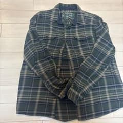 Woolrich ネルシャツ チェック柄 グリーンのサムネイル