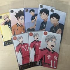 ハイキュー展　月島/西谷/影山/灰羽/黒尾　バラ売り可のサムネイル