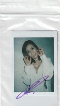 月野江すい 「直筆」サイン入りチェキ イメージブルーレイ/DVD 特典 ②