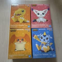 デジモンアドベンチャー ソフビ フィギュア 4点 - メルカリ