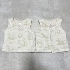 gapbaby ベスト 2枚セット くま柄　双子のサムネイル