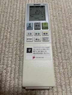 SHARP シャープ プラズマクラスター　エアコン　純正　リモコンのサムネイル