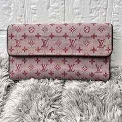 ルイヴィトン モノグラム ミニ ポルトトレゾール 長財布 ピンク - メルカリ