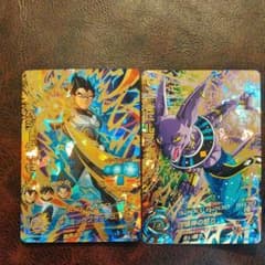 ドラゴンボールヒーローズ 　ベジータ　ビルス　urのサムネイル