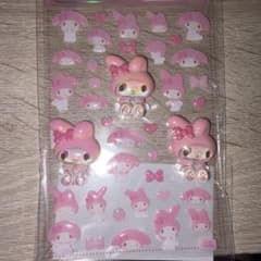 サンリオ マイメロ マイメロディ オーロラ立体シールのサムネイル