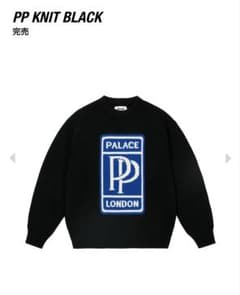 PALACE PP KNIT ブラックのサムネイル