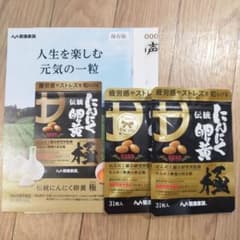 健康家族 伝統にんにく卵黄 極EX 31粒×2袋のサムネイル