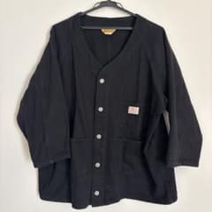 PENNEY'S ブラック ノーカラージャケットのサムネイル