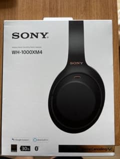 ワイヤレスヘッドホン WH-1000XM4 ブラックのサムネイル