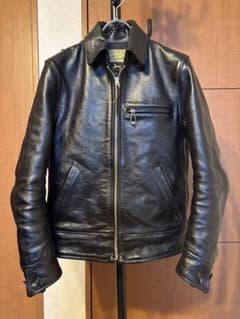 JOE McCOY WAYWORD 30sレザースポーツジャケット 36 馬革 JOE McCOY WAYWORD 30sレザースポーツジャケット 36 馬革 - メルカリ