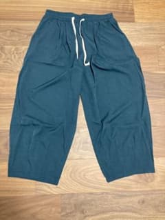 サルエルパンツ メンズ ゆったり 3XL グリーンのサムネイル